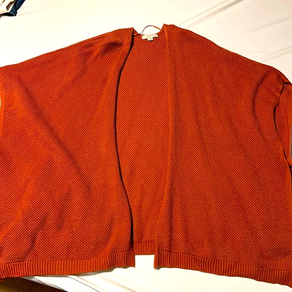 Loft Orange Long Cardigan - Picture 2 of 4